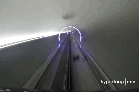 Hyperloop One достигла скорости в 307 км/ч