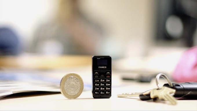 Zanco Tiny T1 — самый маленький телефон в мире, который стоит $40