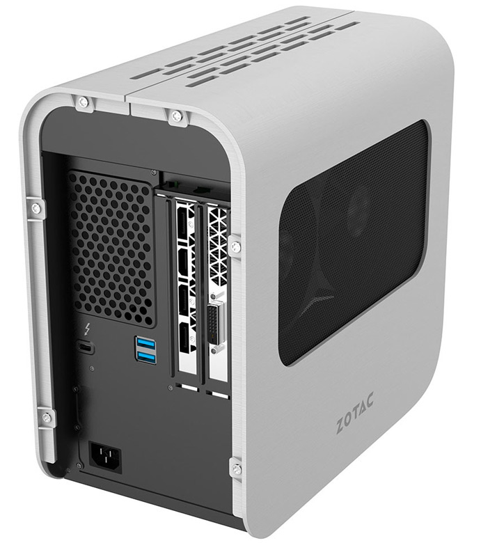 В оснащение шасси Zotac Amp Box и Amp Box Mini входят порты USB 3.0