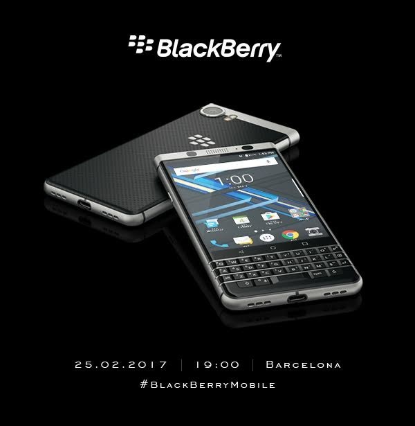 Смартфон BlackBerry Mercury анонcируют еще до начала MWC 2017
