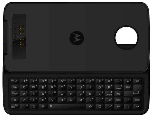 Клавиатура QWERTY для смартфона Moto Z на подходе