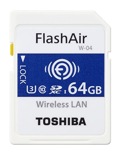 Объем карт памяти FlashAir четвертого поколения достигает 64 ГБ