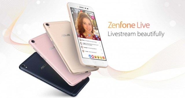 Представлен смартфон Asus ZenFone Live, ориентированный на подростков, блогеров и любителей селфи