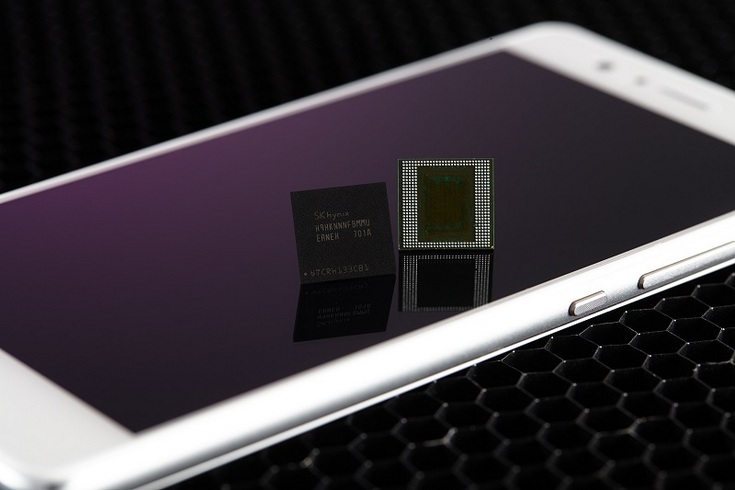 SK Hynix будет выпускать восьмигигабайтные микросхемы LPDDR4X
