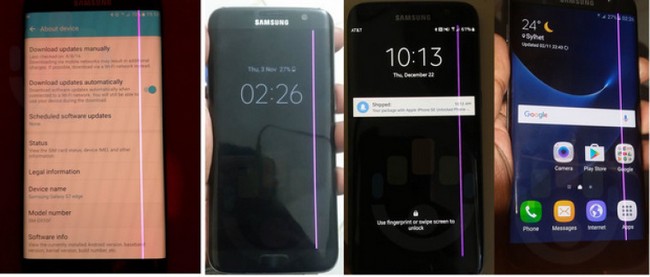 Владельцы смартфонов Samsung Galaxy S7 Edge жалуются на брак экрана, который производитель обещает устранить по гарантии