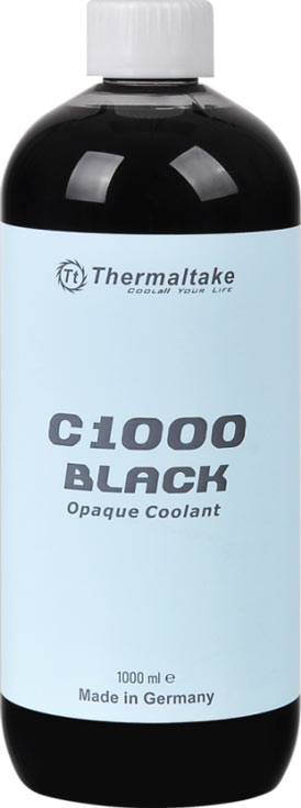Жидкость Thermaltake C1000 расфасована в бутылки по 1 л