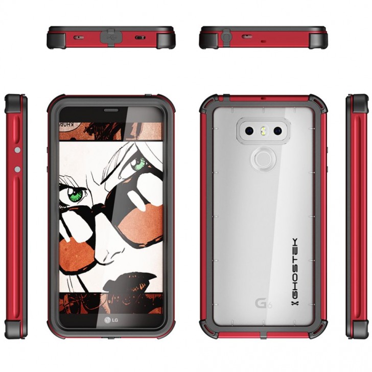 Производитель чехлов Ghostek опубликовал изображения смартфона LG G6 