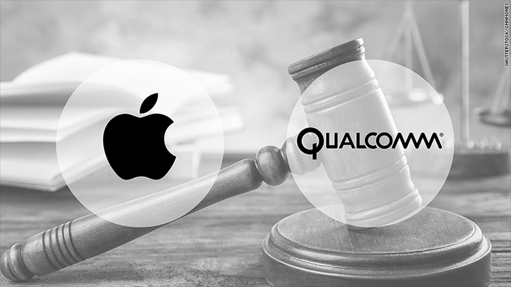 Qualcomm обвиняет Apple в нарушении шести патентов