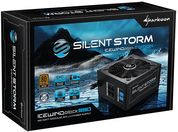 Цена зависит блоков питания Sharkoon SilentStorm Icewind от мощности и начинается примерно с 70 евро