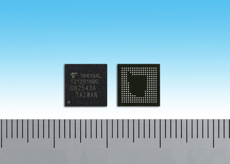В TZ1201XBG интегрировано 2,2 МБ памяти SRAM