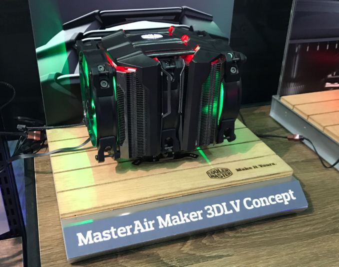 MasterAir Maker 3DLV и Heat Column Concept — концептуальные кулеры Cooler Master