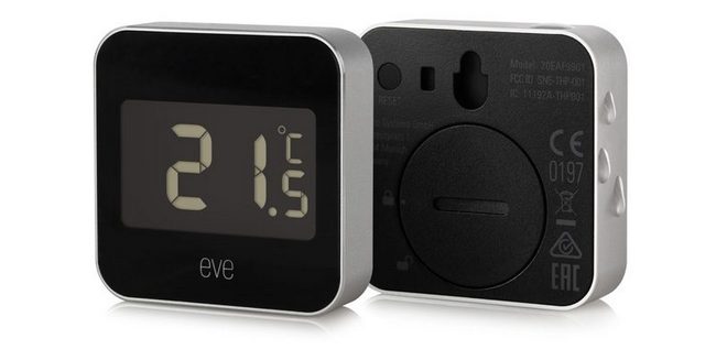 Умное устройство Elgato Eve Degree с поддержкой HomeKit измеряет температуру и влажность воздуха