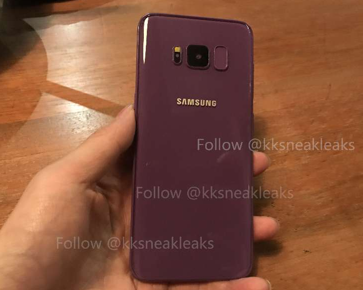 Появились фотографии различных цветовых вариантов Samsung Galaxy S8