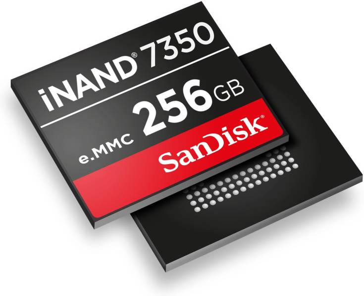 Western Digital iNAND 7350 — самый емкий твердотельный накопитель стандарта eMMC