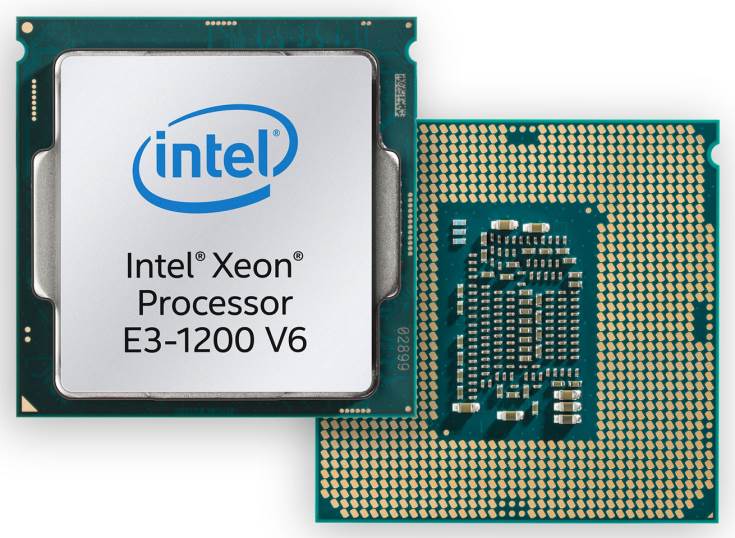 Семейство процессоров Intel Xeon E3-1200 v6 образовано восемью моделями