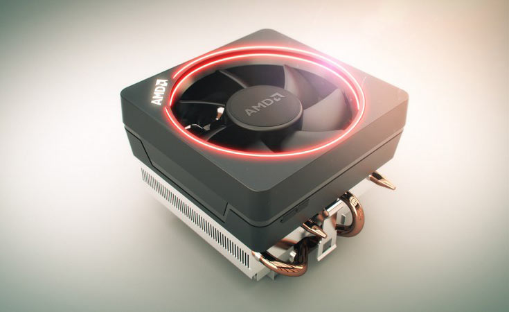 Компания AMD снабдит процессоры AMD Ryzen новыми штатными охладителями