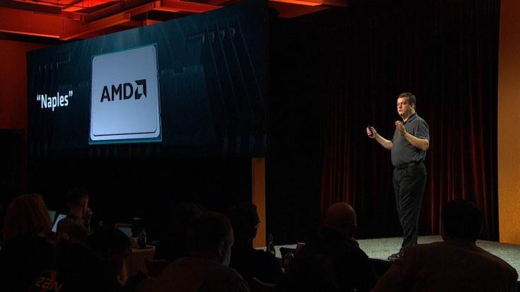 Производитель рассказал о серверном процессоре AMD Naples