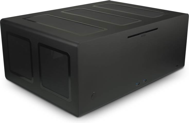 Доступно два варианта Streacom F12C Optical — серебристый и черный