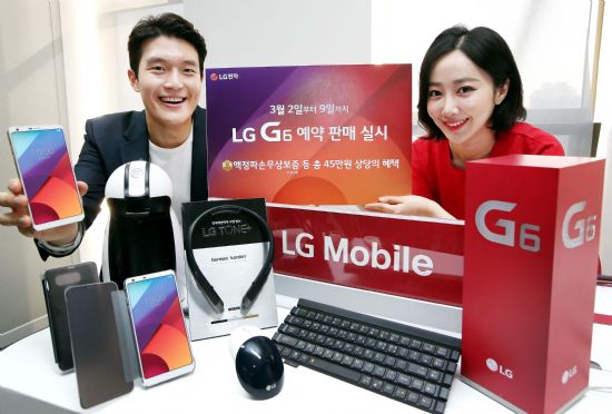За предзаказ LG G6 в Корее полагаться бонусы на сумму около $400 