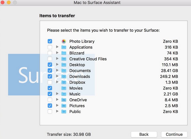 Выпущено приложение, которое упрощает переход с Mac на Surface