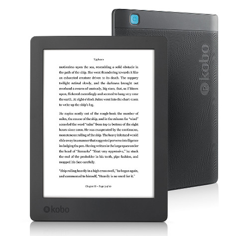 Электронная книга Kobo Aura H2O второго поколения сохранила дисплей E Ink Carta