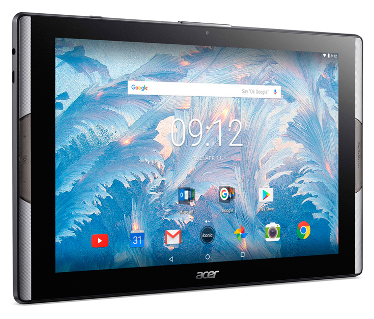 Планшет Acer Iconia Tab 10 работает под управлением Android 7.0