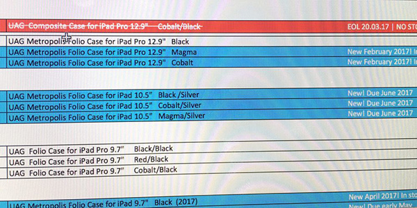 Apple готовит к выпуску iPad Pro 10.5