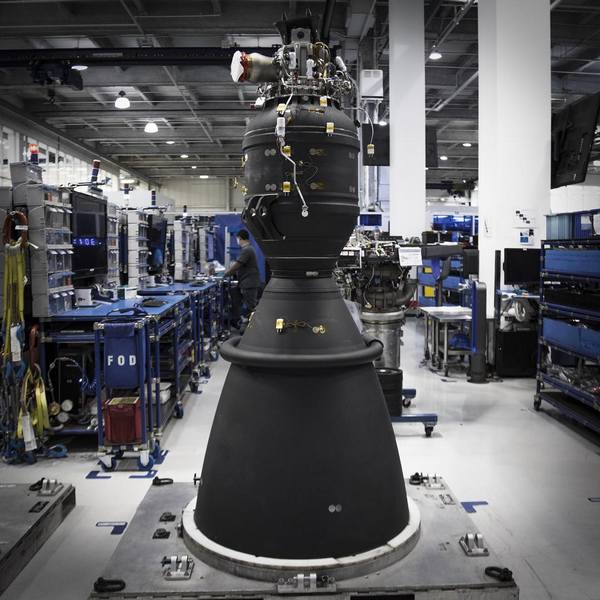 Новый двигатель SpaceX Merlin взорвался во время испытаний