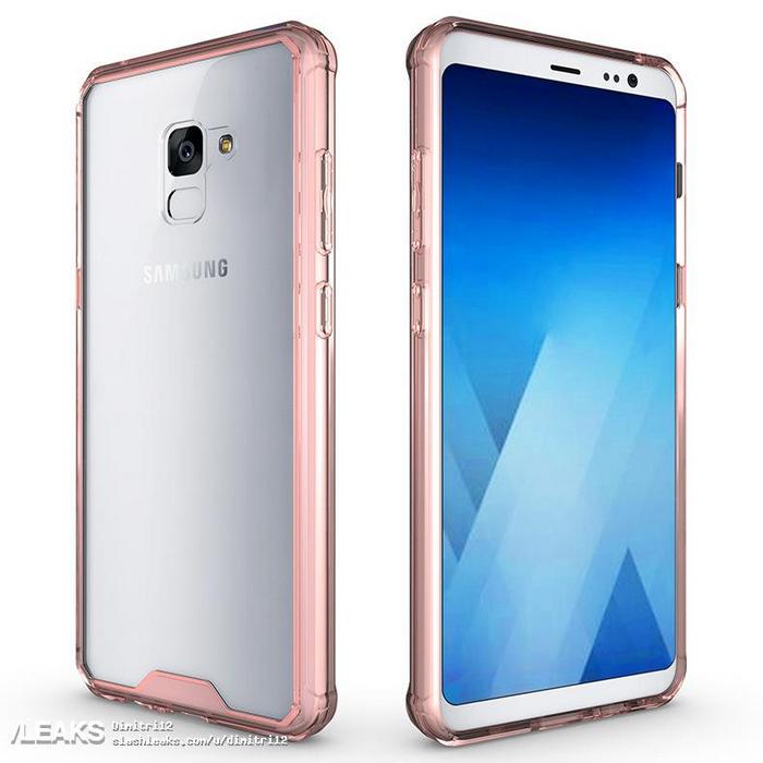 Производитель чехлов опубликовал изображения смартфона Samsung Galaxy A8 Plus (2018)