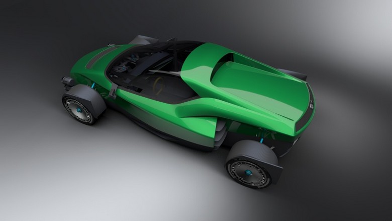 Электромобиль Xing Mobility Miss R будет динамичнее Tesla Roadster