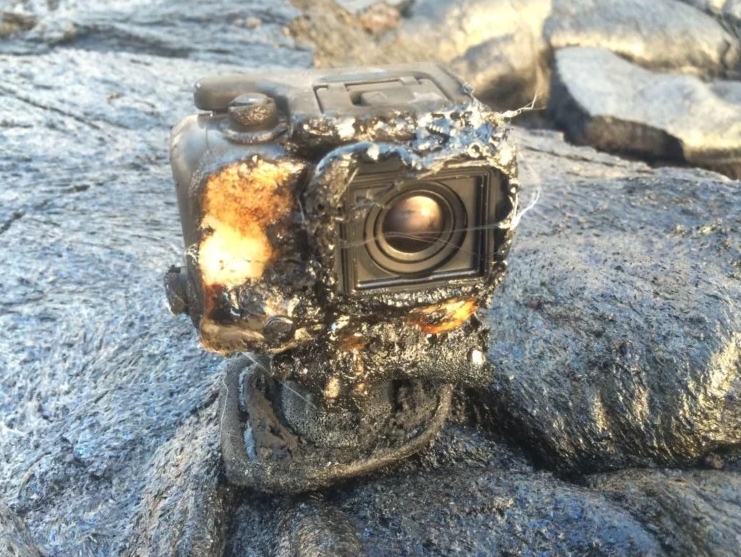 Камеры GoPro могут выжить в лаве. Если повезёт