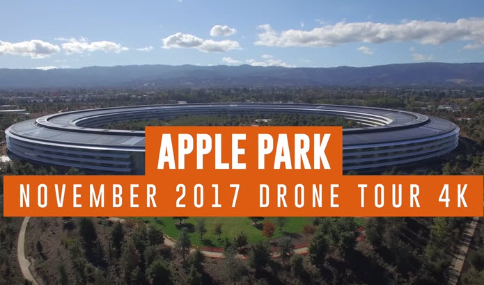 Свежий видеоролик демонстрирует текущее состояние штаб-квартиры Apple Park