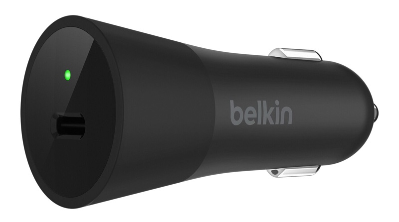 Автомобильное зарядное устройство Belkin для устройств Apple характеризуется мощностью 36 Вт