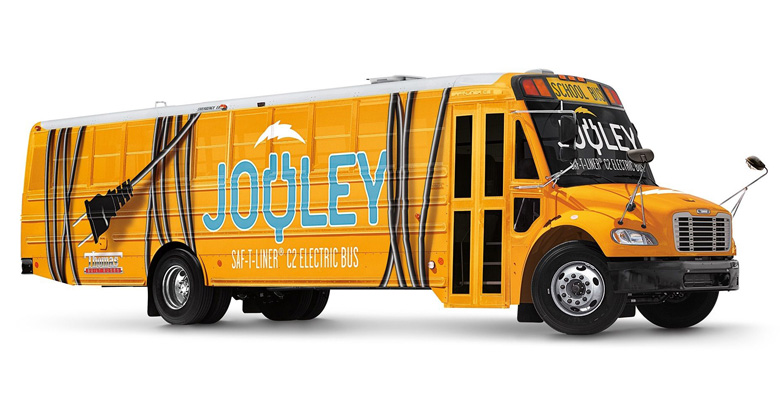 В максимальной конфигурации электробус Jouley способен перевозить 81 ребенка