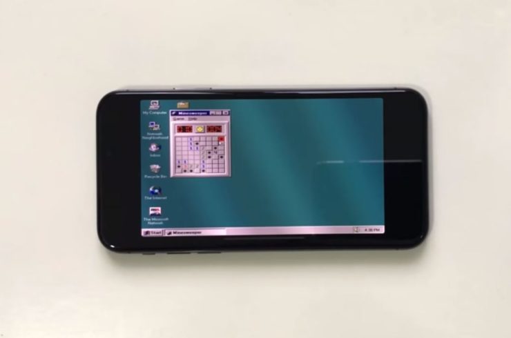 Смартфон Apple iPhone X превосходит персональные компьютеры, для которых в свое время создавалась Windows 95