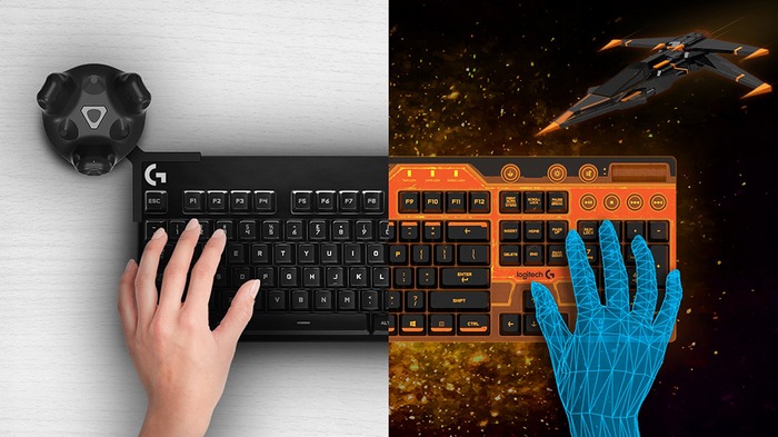 Logitech представила клавиатуру и ПО Bridge для виртуальной реальности