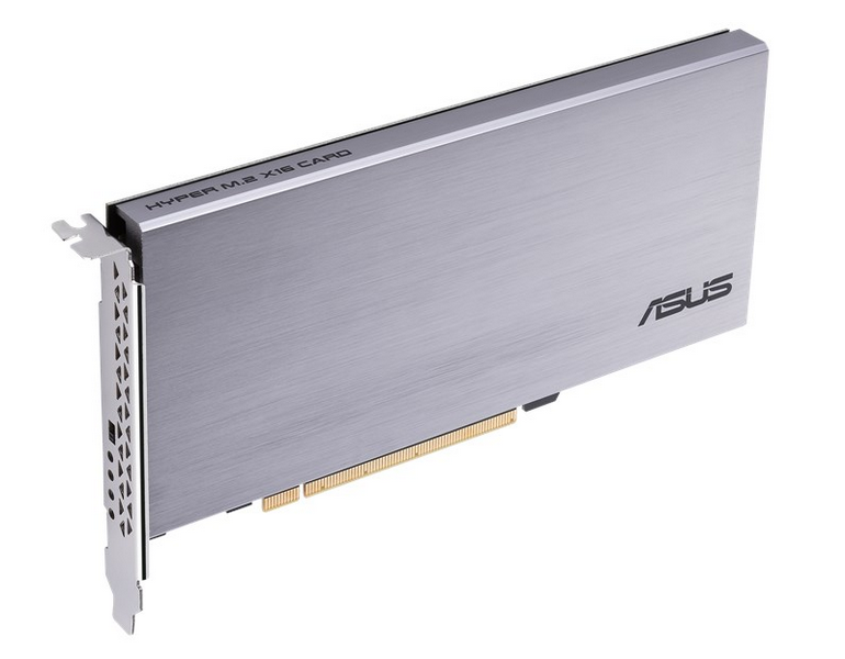 Цена Asus Hyper M.2 x16 Card пока неизвестна