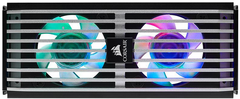 Конструкция системы охлаждения для модулей памяти Dominator Airflow Platinum Fan включает два вентилятора