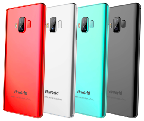 VKWorld S8 станет первым безрамочным смартфоном с аккумулятором емкостью 5000 мА•ч