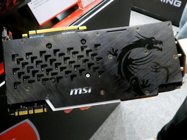 MSI представила видеокарту GeForce GTX 1080 Ti Gaming X Trio