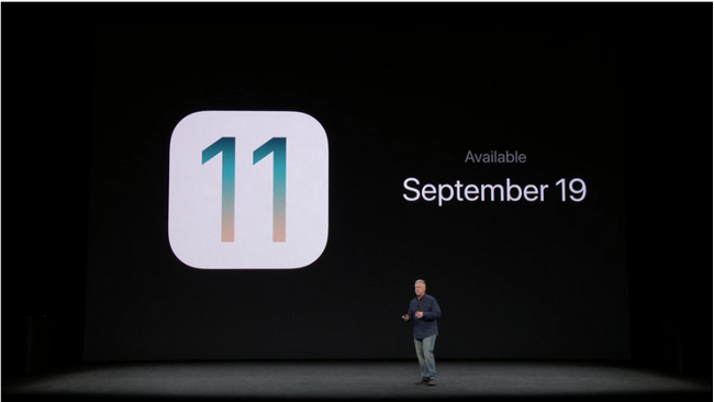 Финальная версия iOS 11 выйдет 19 сентября