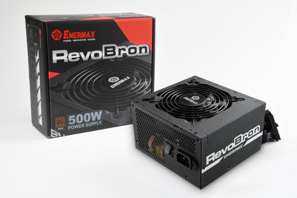 Блоки питания серии Enermax RevoBron имеют сертификат 80Plus Bronze
