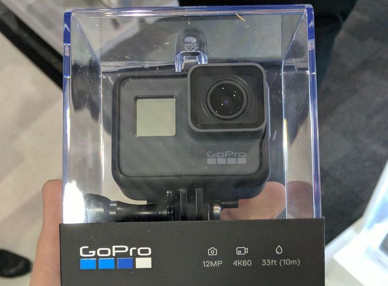 Опубликованы фотографии экшн-камеры GoPro Hero 6 Black, которая сможет записывать видео в разрешении 1080р при 240 к/с