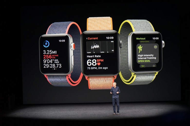 Apple Watch Series 3 доступны как с LTE, так и без