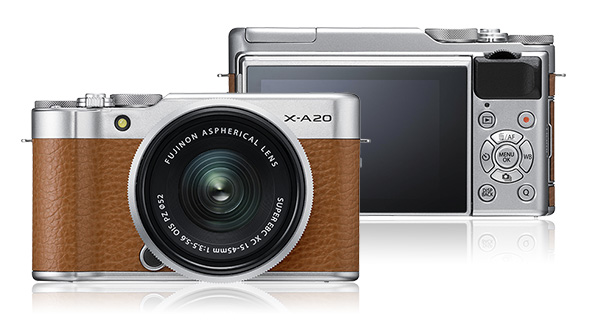 В камере Fujifilm X-A20 используется датчик изображения формата APS-C разрешением 16,3 Мп