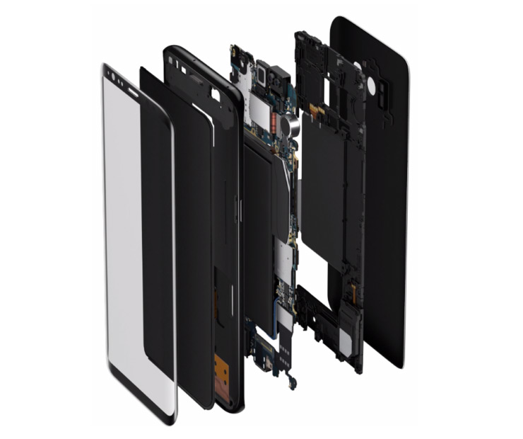 Экран AMOLED нового поколения будет занимать 93% передней панели Samsung Galaxy S10