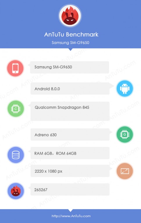 Устройство работает под управлением ОС Android 8.0 Oreo