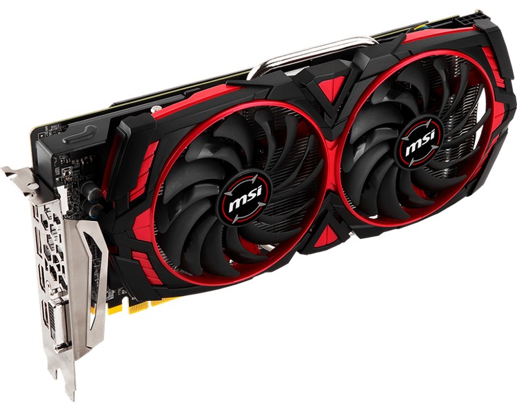 Карты MSI Radeon RX 580 Armor MK2 отличаются между собой лишь частотой GPU