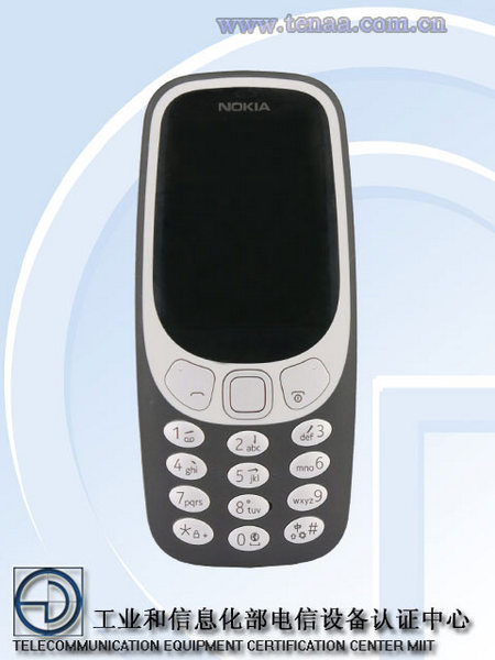 Мобильный телефон Nokia 3310 4G почти не будет отличаться от младших версий