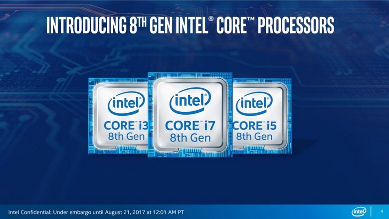 Появились данные о новых CPU Intel